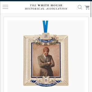 White House historical association ornament